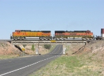 BNSF 865 and 1106